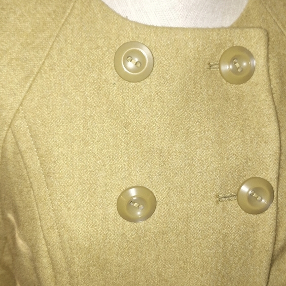 Mossimo Women's Green Double Breasted Short Coat - Picture 2 of 9